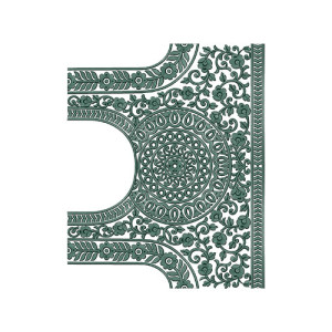 10219 Blouse Embroidery Design