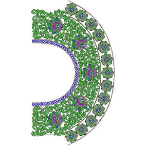 10290 Blouse Embroidery Design