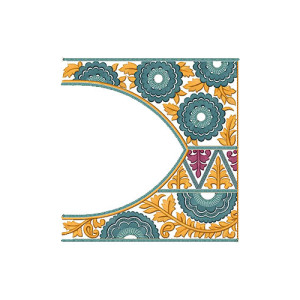 10295 Blouse Embroidery Design