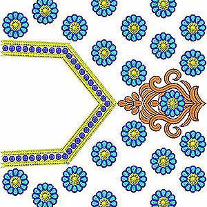 Blouse Machine Embroidery Design