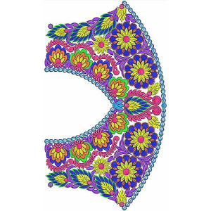 V Neck Blouse Embroidery