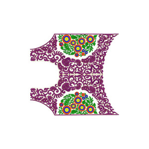 10341 Blouse Embroidery Design