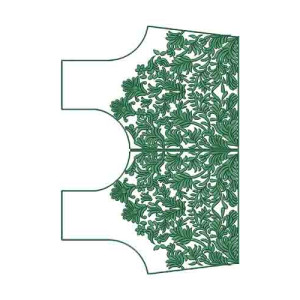 Blouse Embroidery Design 10454