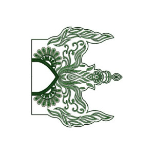 10738 Blouse Embroidery Design