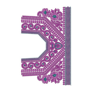 10739 Blouse Embroidery Design