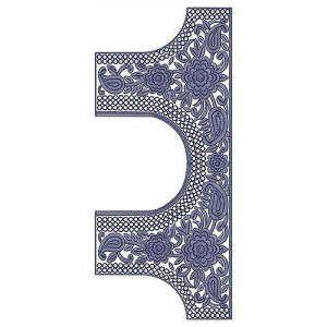 10740 Blouse Embroidery Design