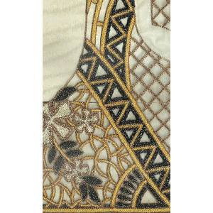 10743 Blouse Embroidery Design