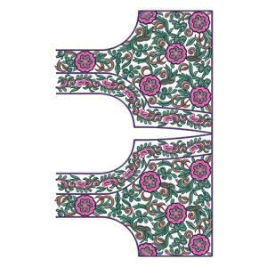 Blouse Embroidery Design 10888