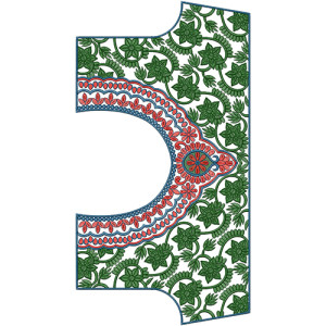 Blouse Embroidery Design 10893