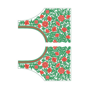 Blouse Embroidery Design 10894