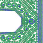 Blouse Embroidery Design 11003