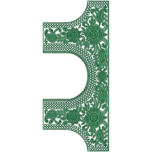 Blouse Embroidery Design 11004