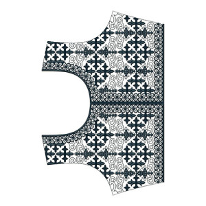 Beatrix Style Embroidery Design 12406