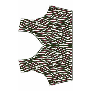 Bohemian Gypsy Clothing Embroidery Design 12413