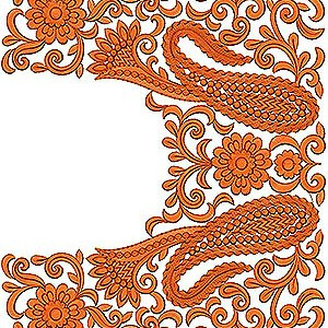 Crochet Cutwork Blouse Embroidery Design