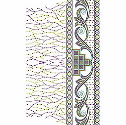 Dual Sequins Embroidery Tunic | Anarkali | Dress | Adora