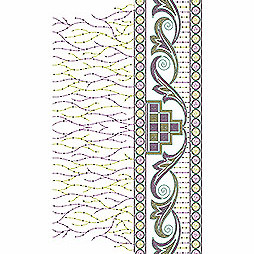 Dual Sequins Embroidery Tunic | Anarkali | Dress | Adora