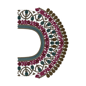 Machine Embroidery Design  For Blouse 13831