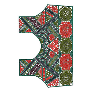 Fantastic Blouse Embroidery Design 13833