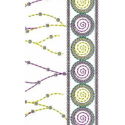 Dual Sequins Embroidery Tunic | Anarkali | Dress | Adora