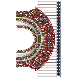 Best Blouse Embroidery Design 14342