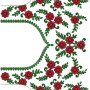 Embroidery Machine Blouse Pattern 14343