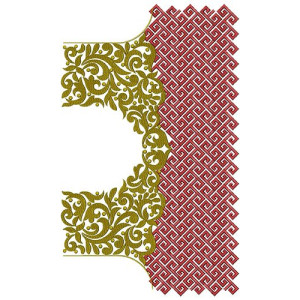 Beautiful Blouse Embroidery Design 14534