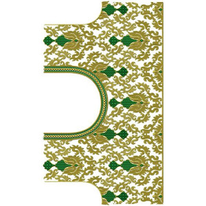 Embroidery Work On Wedding Blouse 14537