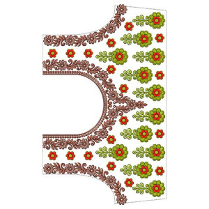 Saree Blouse Designs With Embroidery 14541