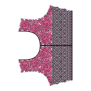 Chikan Embroidery Blouse Designs 15353