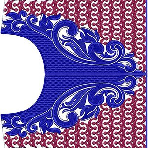 Full Work Embroidery Blouse Design 15365