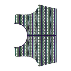 Gorgeous Designers Blouse Embroidery Design 15382