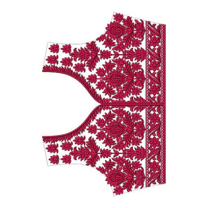 Blouse Embroidery Design 15384