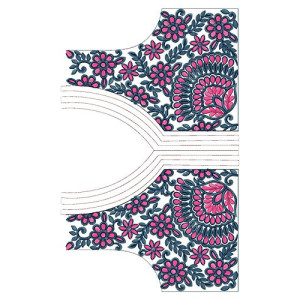 Blouse Neck Embroidery Designs 15412