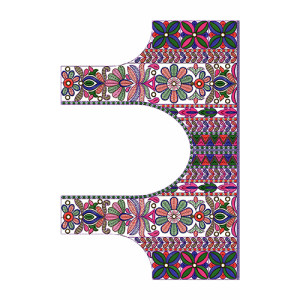 Rajasthani Blouse Embroidery 15647
