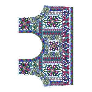 Embroidery Designs For Blouse Necklines 15653