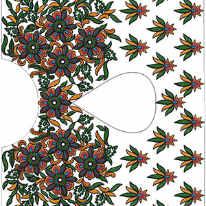 Modern Blouse Embroidery Designs 15665