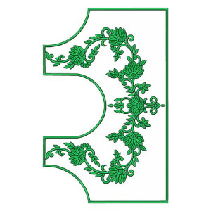 Latest Blouse Neck Design 16150