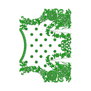 New Blouse Embroidery Design 18392