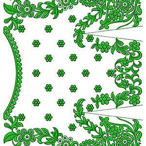 New Blouse Embroidery Design 18392