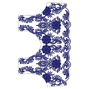 New Blouse Embroidery Design 19964