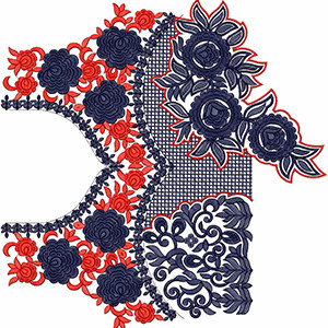 Rozdeal Blouse Embroidery Design 20127