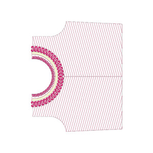 New Blouse Embroidery Design 20154