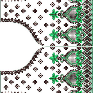 New Blouse Embroidery Design 20421
