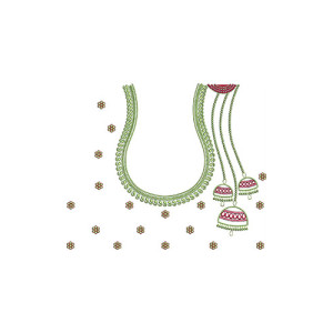 Bridal Blouse Design In Embroidery 21300