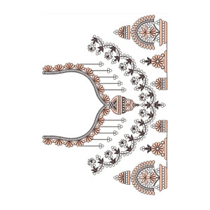 Mind Blowing Bridal Embroidery Blouse 21424