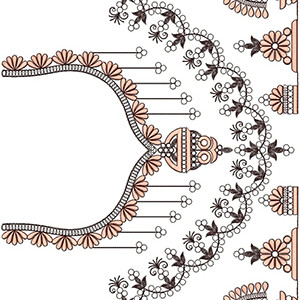 Mind Blowing Bridal Embroidery Blouse 21424