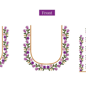 Nature Inspired Embroidery Blouse