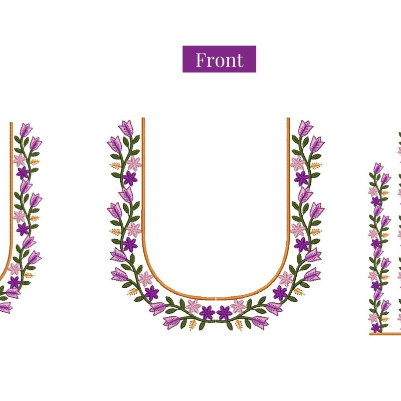 Nature Inspired Embroidery Blouse