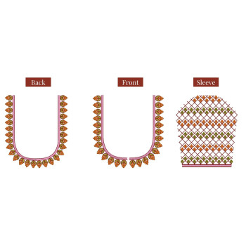 Latest Embroidery Blouse For Saree